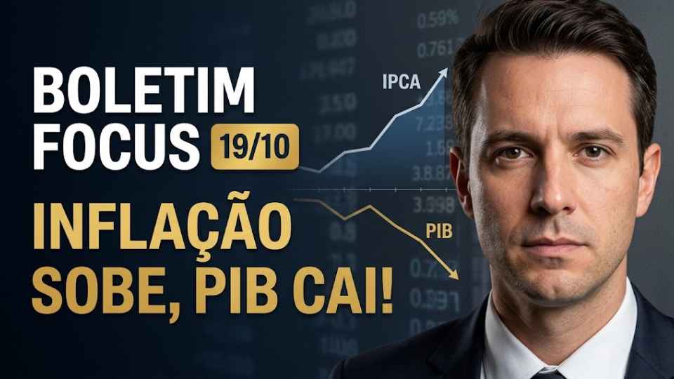 Boletim Focus (1910) Inflação de 2027 Sobe e PIB Cai