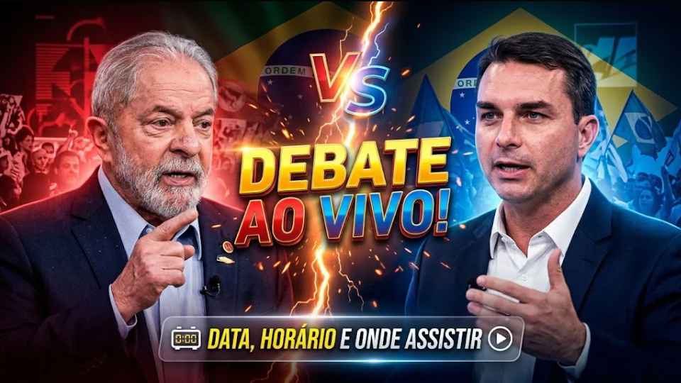 Debate Lula x Flávio Data, Horário e Onde Assistir (Band e Globo)