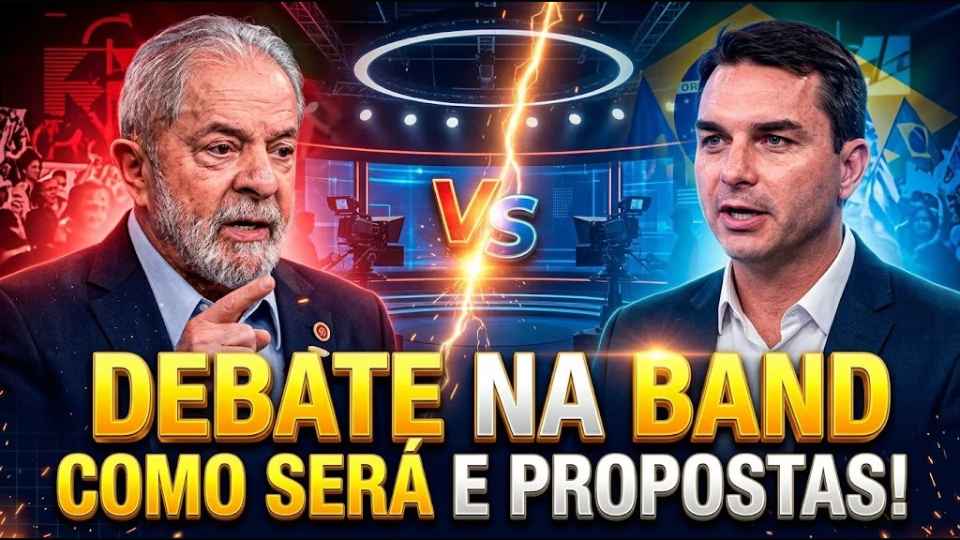 Debate Lula x Flávio na Band Como Será e Quais São as Propostas