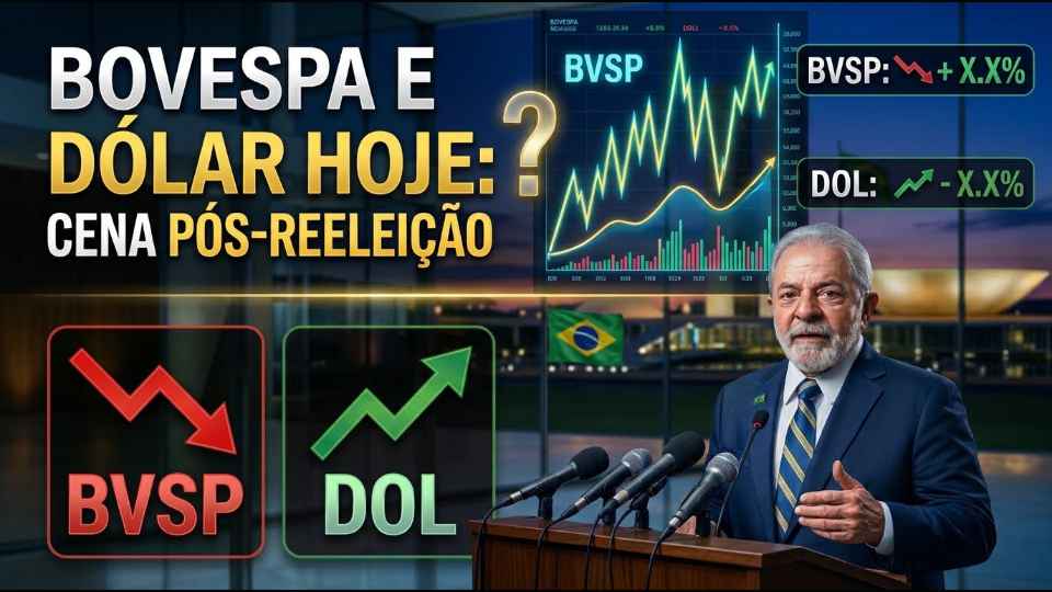 Ibovespa e dólar hoje: como o mercado reagiu à reeleição