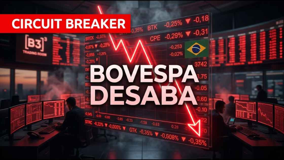 Mercado Financeiro Hoje (26/10): Ibovespa Desaba e Aciona Circuit Breaker