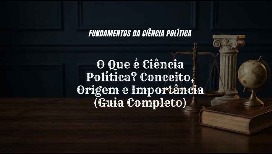 O Que é Ciência Política? Conceito, Origem e Importância (Guia Completo)