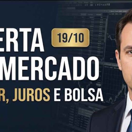 Mercado Financeiro Hoje (1910) Bolsa, Dólar, Juros e Exterior